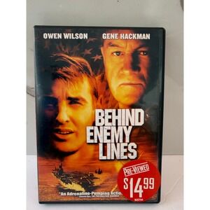 Behind Enemy Lines DVD Owen Wilson Gene Hackman Action War Movie Blockbuster